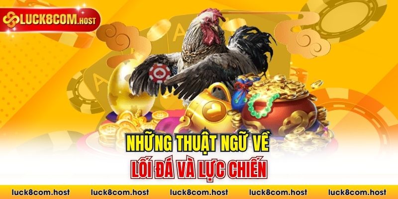 Những thuật ngữ về lối đá và lực chiến